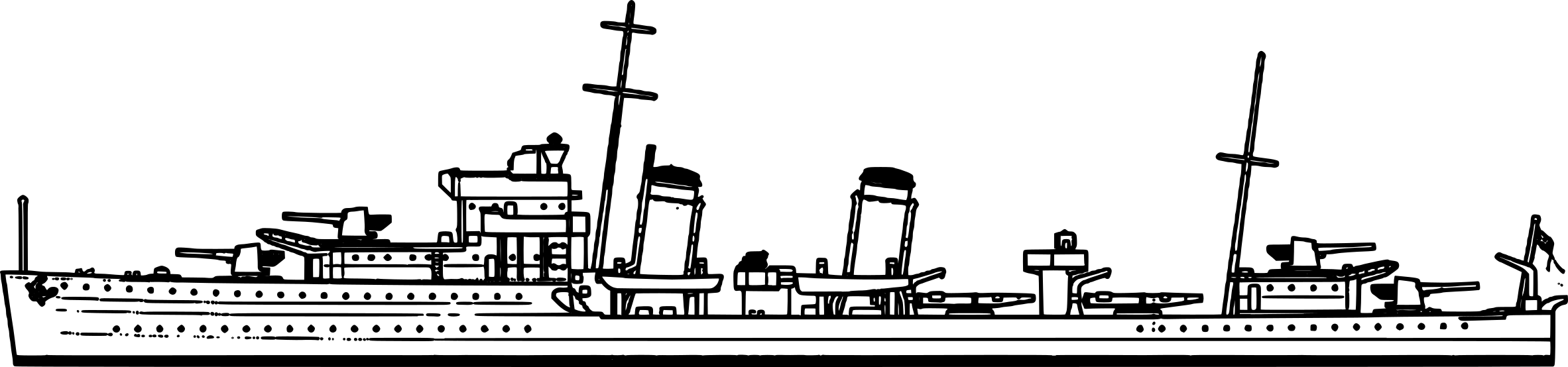 E, F